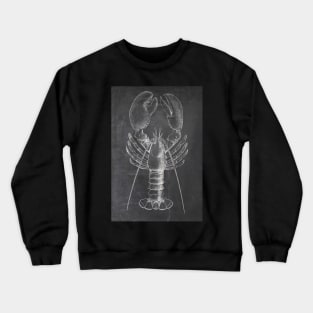 Lobster Chalkboard Crewneck Sweatshirt